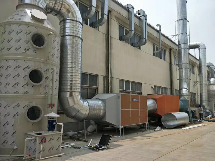 有機廢氣處理噴淋塔 有機廢氣處理噴淋塔
